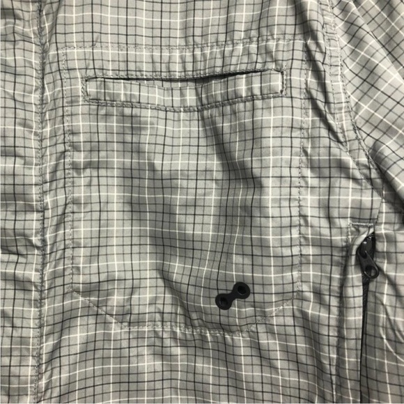 Lululemon Men’s grey plaid freestyle windbreaker Medium - Picture 9 of 14